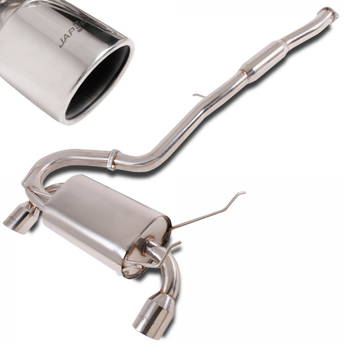 Japspeed - Nissan 350Z Y-Pipe Back Avgassystem - K2 i ...