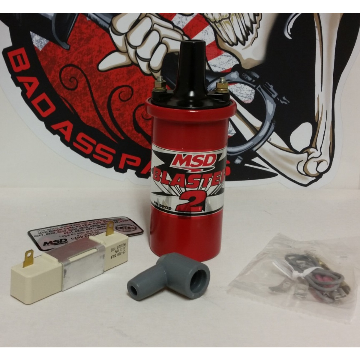 MSD Tändspole Blaster 2 Coil w/Ballast & Hardware